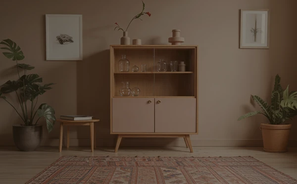 Komode i Vitrine